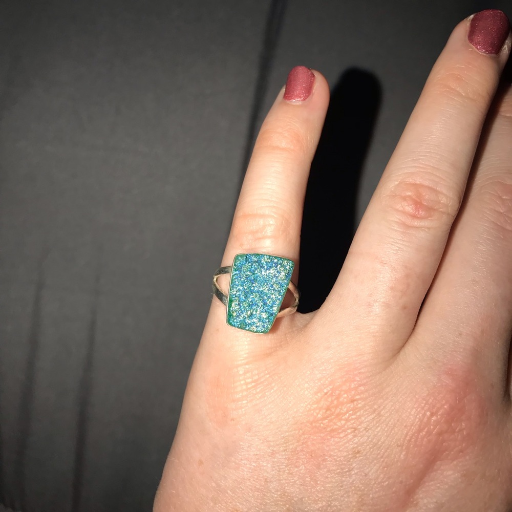 Boho / Opal Statement Ring - image 1